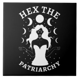 Feministische Hexe - Verhexe Das Patriarchat II Fliese