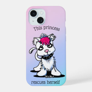 Feministische Katze iPhone 15 Hülle