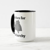 Feministische Katzenmutter Astrologie Tarot Sternz Tasse (Vorderseite Links)