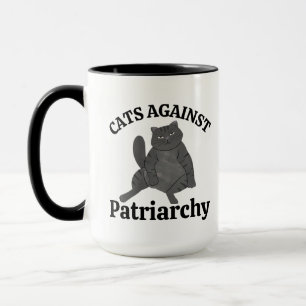 Feministische Katzenmutter-Laune Lustig Mystisch V Tasse