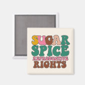 Feministische Kühlschrank-Dekoration Magnet (Vorderseite/Rückseite)