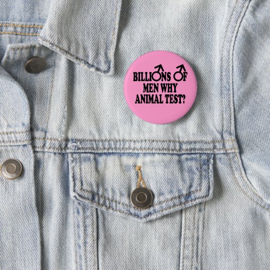 Feministische lustige Abzeichen Button (Beispiel)