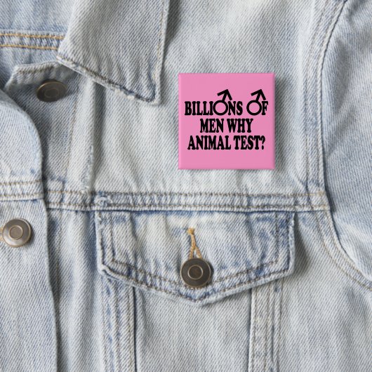 Feministische lustige Abzeichen Button (Beispiel)