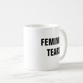 Feministische Risse Kaffeetasse (VorderseiteRechts)