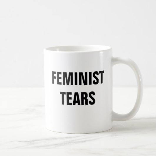 Feministische Risse Kaffeetasse (Rechts)