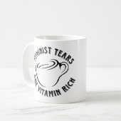 Feministische Risse Kaffeetasse (Vorderseite Links)