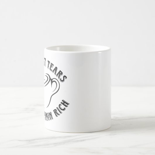 Feministische Risse Kaffeetasse (Mittel)