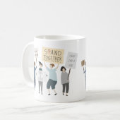 Feministische Tasse (Vorderseite Links)