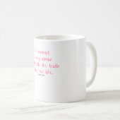 Feministische Tasse Virginias Woolf (VorderseiteRechts)