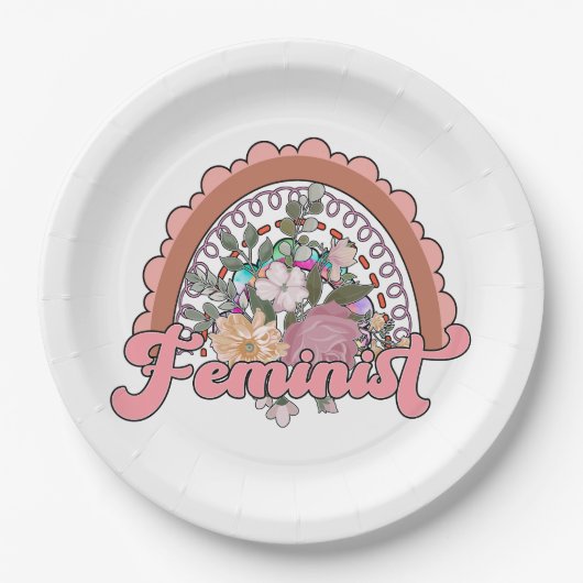 Feministische Teller (Vorderseite)