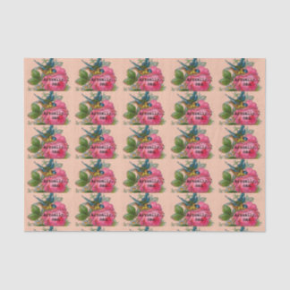 Feministische Vintage-Vogel-Tissue-Papier Seidenpapier