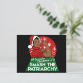 Feministische Weihnachten (Stehend Vorderseite)