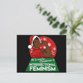 Feministische Weihnachten (Stehend Vorderseite)