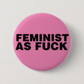 Feministischer AF Button (Vorderseite)