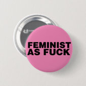 Feministischer AF Button (Vorne & Hinten)