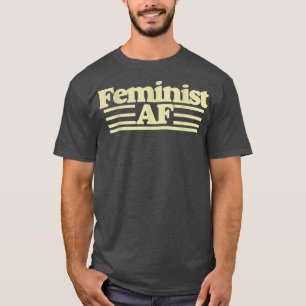 Feministischer Af-Feminismus mit Retro-70er1420 T-Shirt