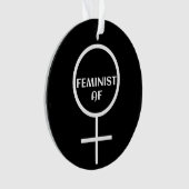 FEMINISTISCHER AF ORNAMENT (Vorderseite)