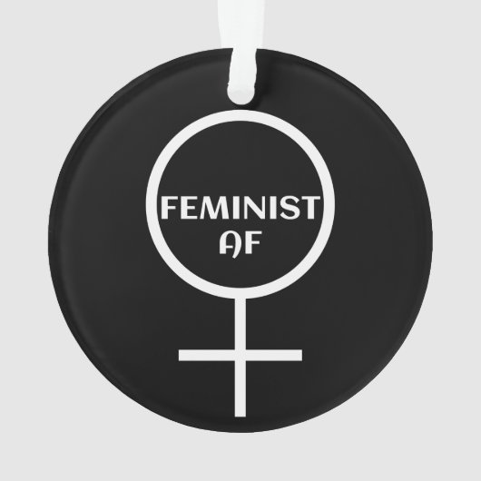 FEMINISTISCHER AF ORNAMENT (Rückseite)