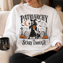 Feministischer Halloween-Hexen-Patriarchat-ist-sch