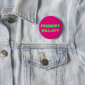 Feministischer Killjoy-Knopf Button (Beispiel)