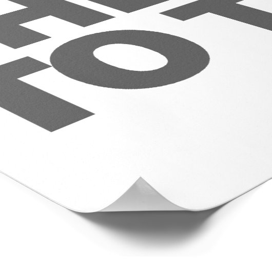 Feministischer Spaß Poster (Ecke)