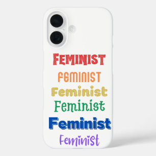 feministischer Stolz iPhone 16 Hülle