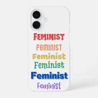 feministischer Stolz iPhone 16 Hülle