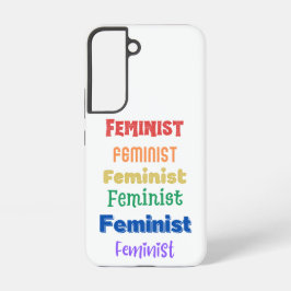 feministischer Stolz Samsung Galaxy Hülle