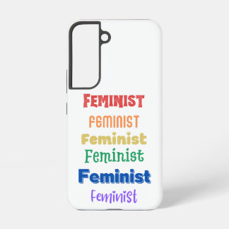 feministischer Stolz Samsung Galaxy Hülle