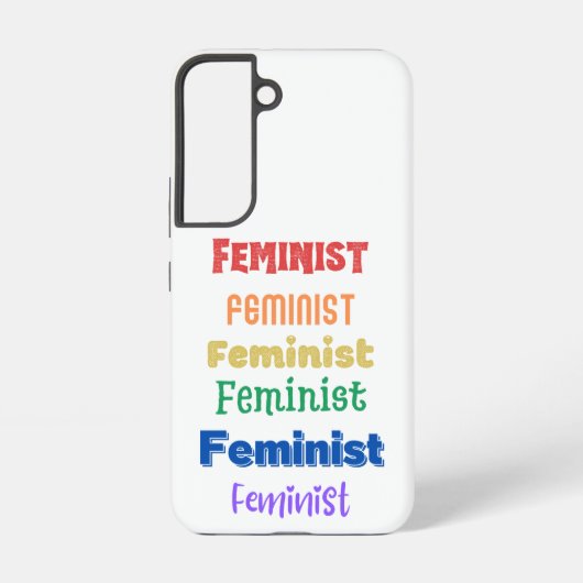 feministischer Stolz Samsung Galaxy Hülle (Rückseite)