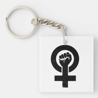 Feministischer Widerstand Schlüsselanhänger