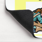 feministischer Witz Mousepad (Ecke)