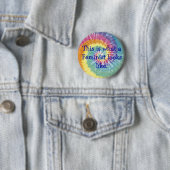Feministisches Button (Beispiel)