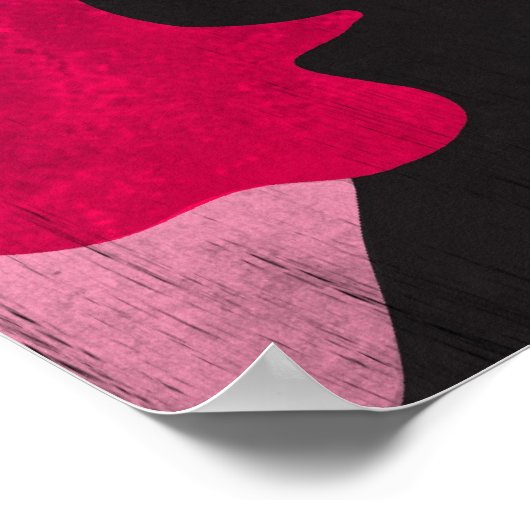 Feministisches Make-up Poster (Ecke)