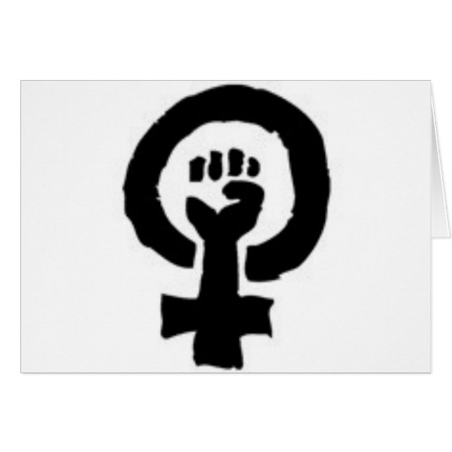 Feministisches Symbol (Vorderseite (Horizontal))