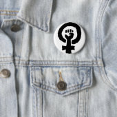 Feministisches Symbol Button (Beispiel)