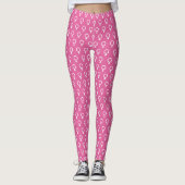 Feministisches Symbol rosa Leggings (Vorderseite)