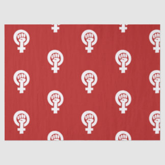 Feministisches Symbol Seidenpapier