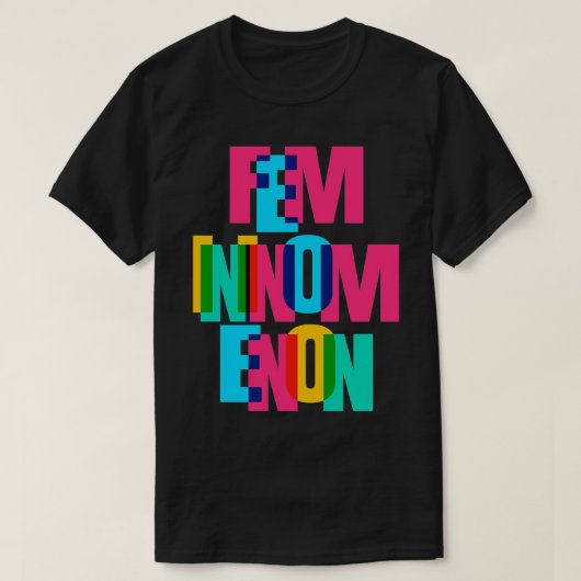 Feminomenon T-Shirt (Design vorne)