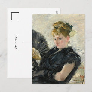 Femme À L’éventail Berthe Morisot Postkarte