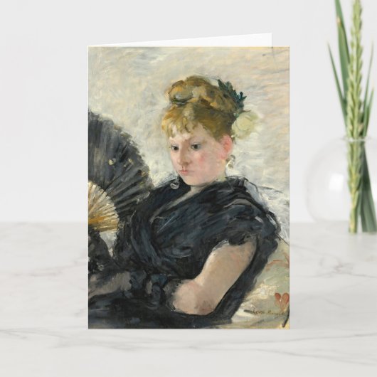 Femme À L'éventail | Berthe Morisot Karte (Vorderseite)