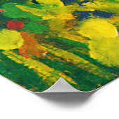 Femme dans un Jardin (van Gogh) Poster (Ecke)