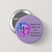 Femme Delivrance Knopf Button (Vorne & Hinten)