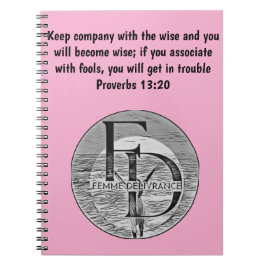 Femme Delivrance Notebook Notizblock