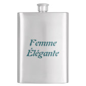 Femme Élégante Classic Flask Flachmann (Vorderseite)