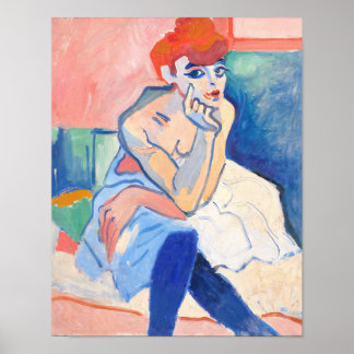 Femme En Chemise von Andre Derain   Poster