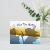 Femme Fatale - Doppelte Postkarte (Stehend Vorderseite)