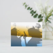 Femme Fatale - doppelte Problem-Einladungen Einladung (Stehend Vorderseite)