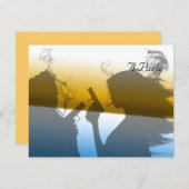 Femme Fatale - doppelte Problem-Einladungen Einladung (Vorne/Hinten)