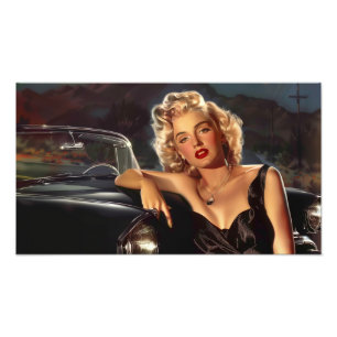 Femme Fatale Fotodruck